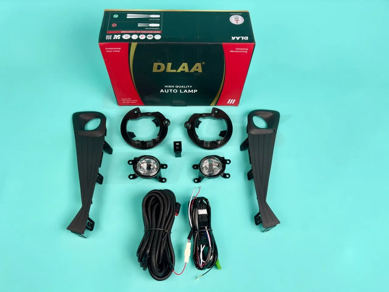 LED Туманки Toyota CHR 2019-2025г DLAA Premium