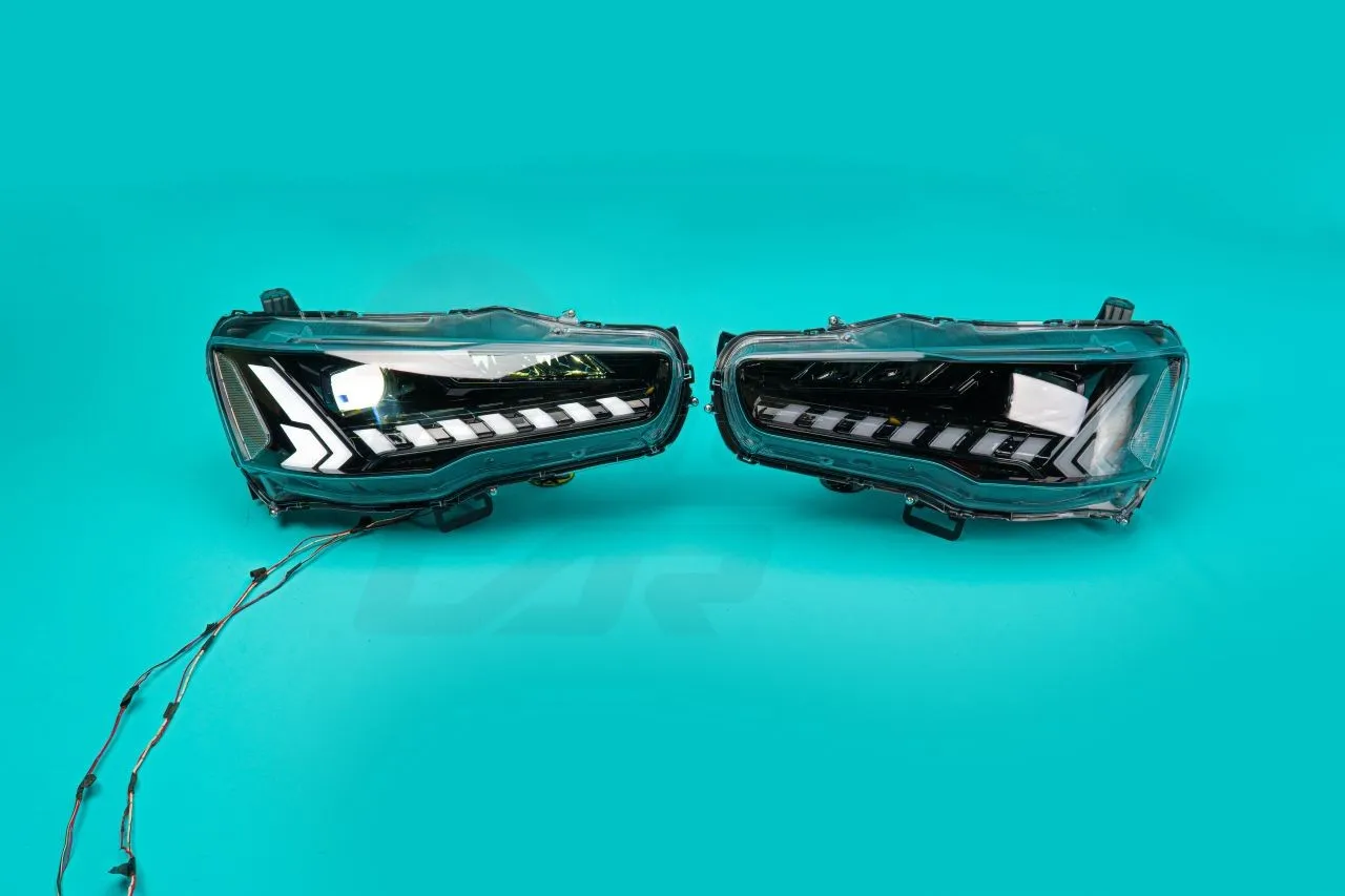 Mitsubishi Lancer X 2007-2017г LED тюнинг фары