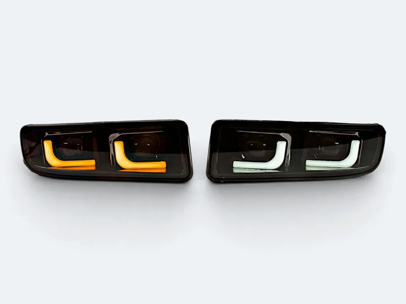 Lexus LX470 / Toyota Cygnus 1997-2009 туманки ПТФ LED 3 режима HTL