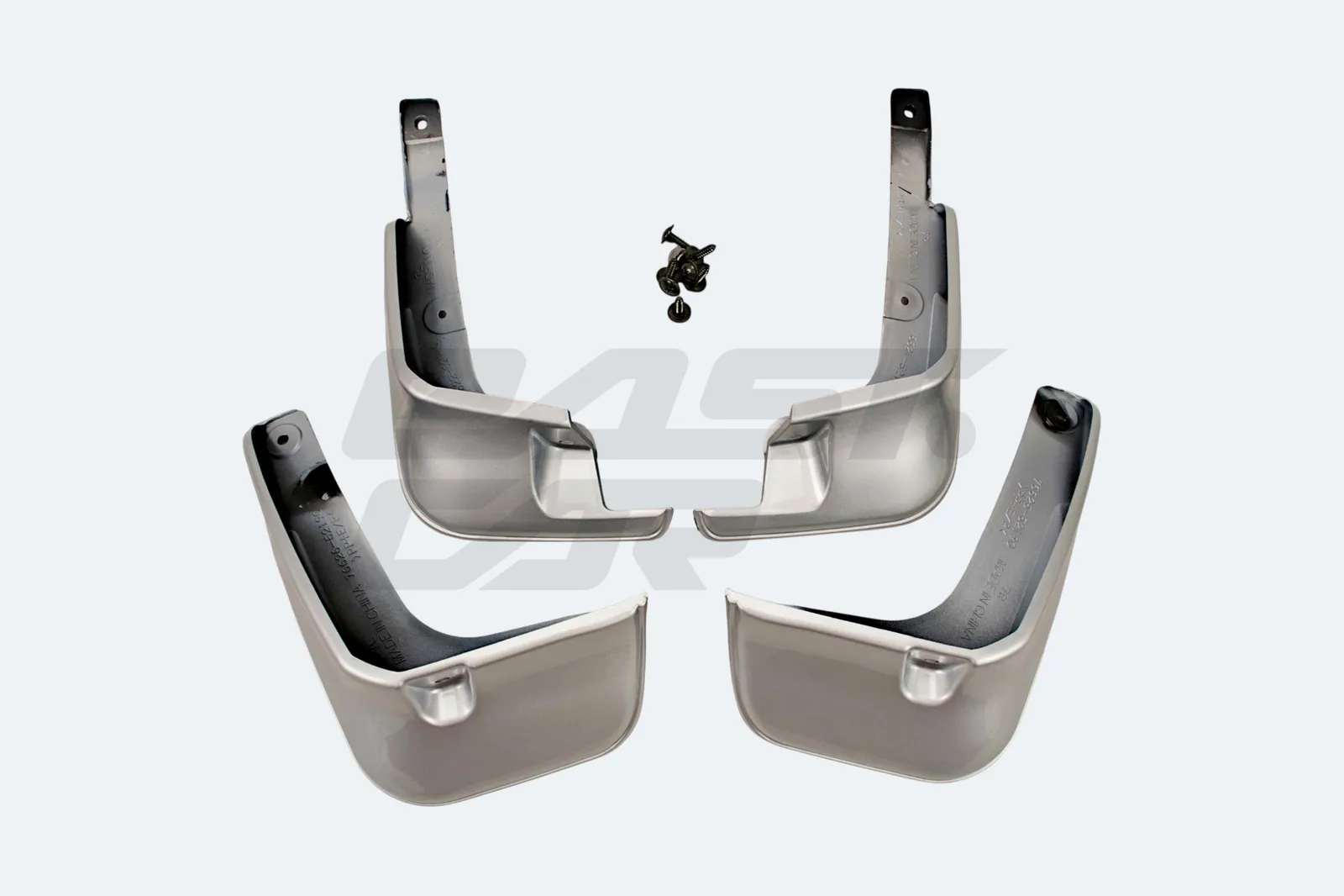 Брызговики Toyota Ractis 120 2010-2016 г. Серебро