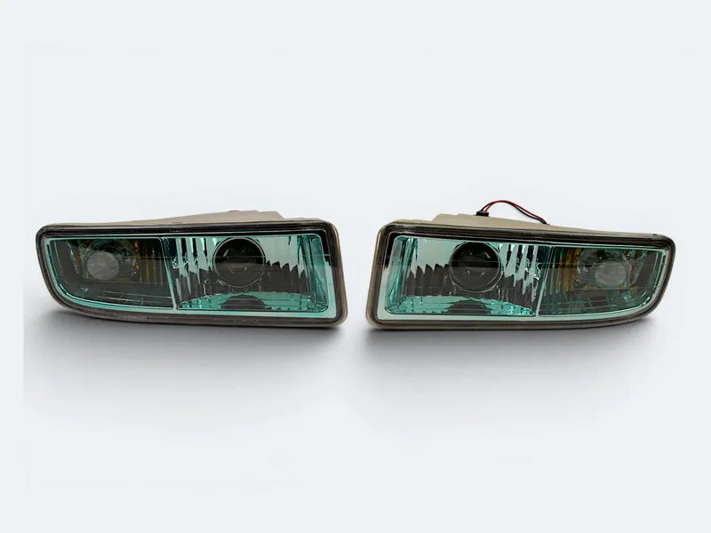 Lexus LX470 / Toyota Cygnus 1998-2007 зеленые туманки ПТФ HTL