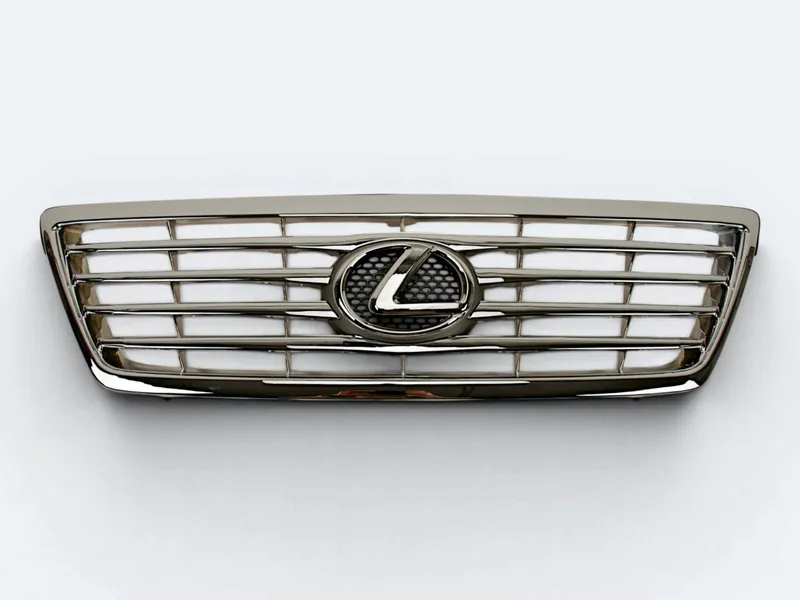 Решетка радиатор Lexus LX470 2002-2007г ХРОМ