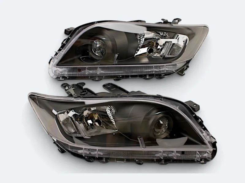 Фары Toyota RAV4 Vanguard xa30 2010-2012г темные