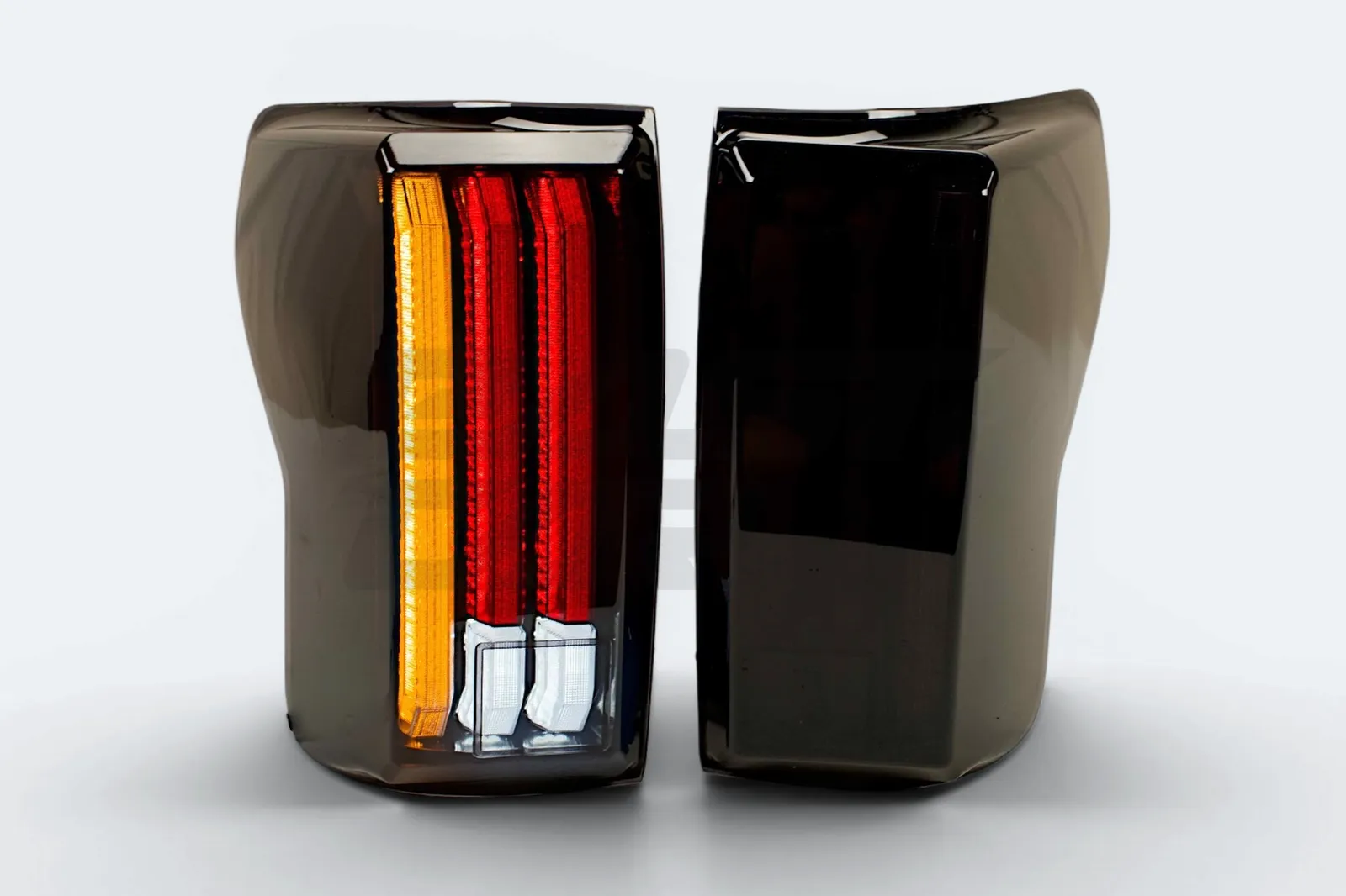 Тюнинг LED Задние фонари Toyota Tundra 2007-2013г темные
