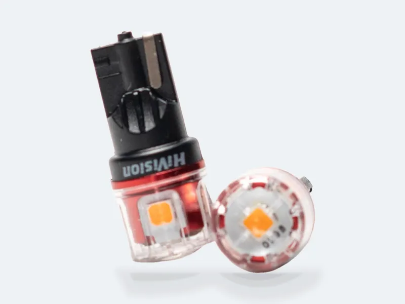 Лампа светодиодная "HiVision" T10 CANBUS Orange для авто HiVision